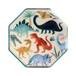 Meri Meri Dinosaur Kingdom Dinner Plates (x 8)