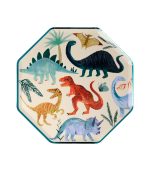 Meri Meri Dinosaur Kingdom Dinner Plates (x 8)