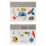 Meri Meri Pirate's Bounty Large Temporary Tattoos