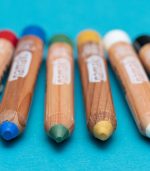 Rainbow Face Paint Pencils Set of 6 - Image 3