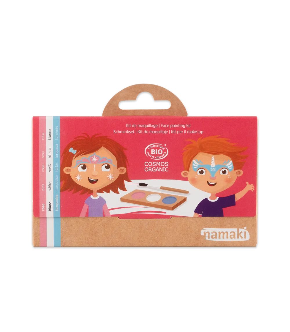 namaki (7) Princess & Unicorn Face Paint Kit - Image 1