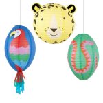 Meri Meri Jungle Jamboree Lanterns (x 3)
