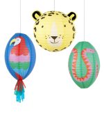 Meri Meri Jungle Jamboree Lanterns (x 3)