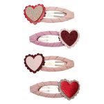 Scalloped Heart Clic Clacs