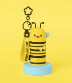 Bee Coin Purse with Key Ring - Mini Kawaii - Image 2