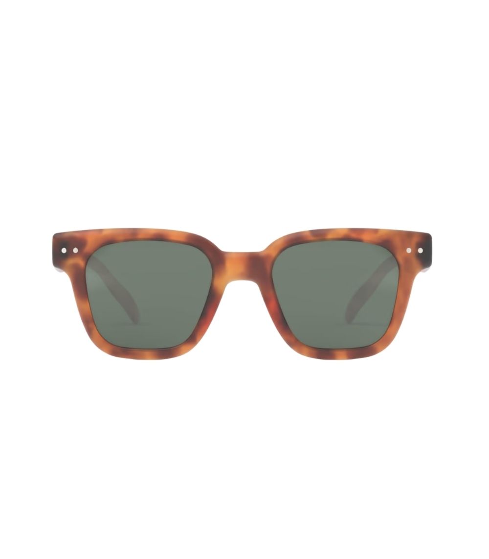 128 Izipizi Sun Junior 7-11y #Road - Polarized Havane - Green - Image 1