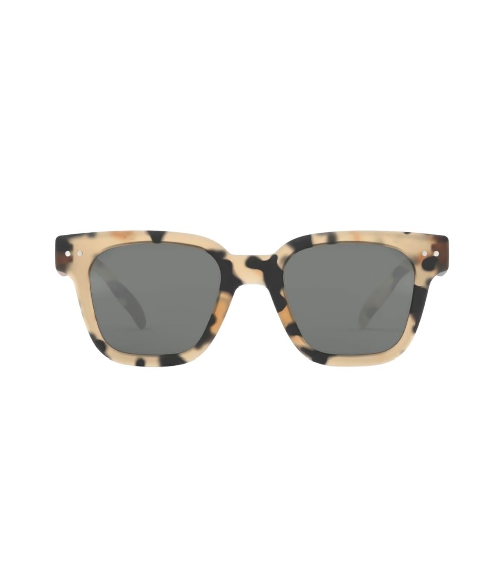 132 Izipizi Sun Junior 7-11y #Road - Polarized Light Tortoise - Grey - Image 1