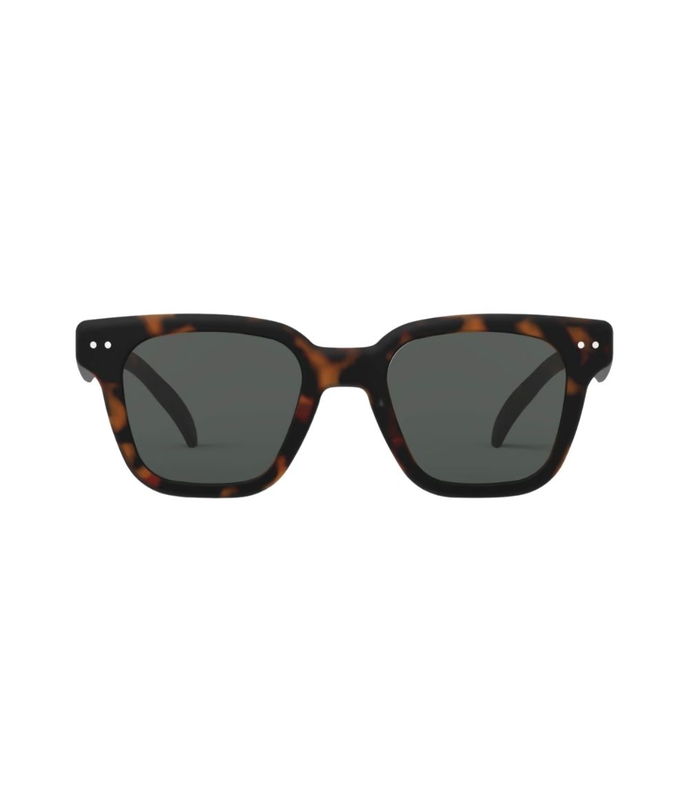 134 Izipizi Sun Junior 7-11y #Road - Polarized Tortoise - Grey - Image 1