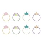 Rainbow And Star Mini Ponies
