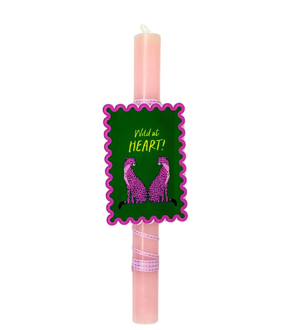 137 Wild At Heart Easter Candle - Image 1