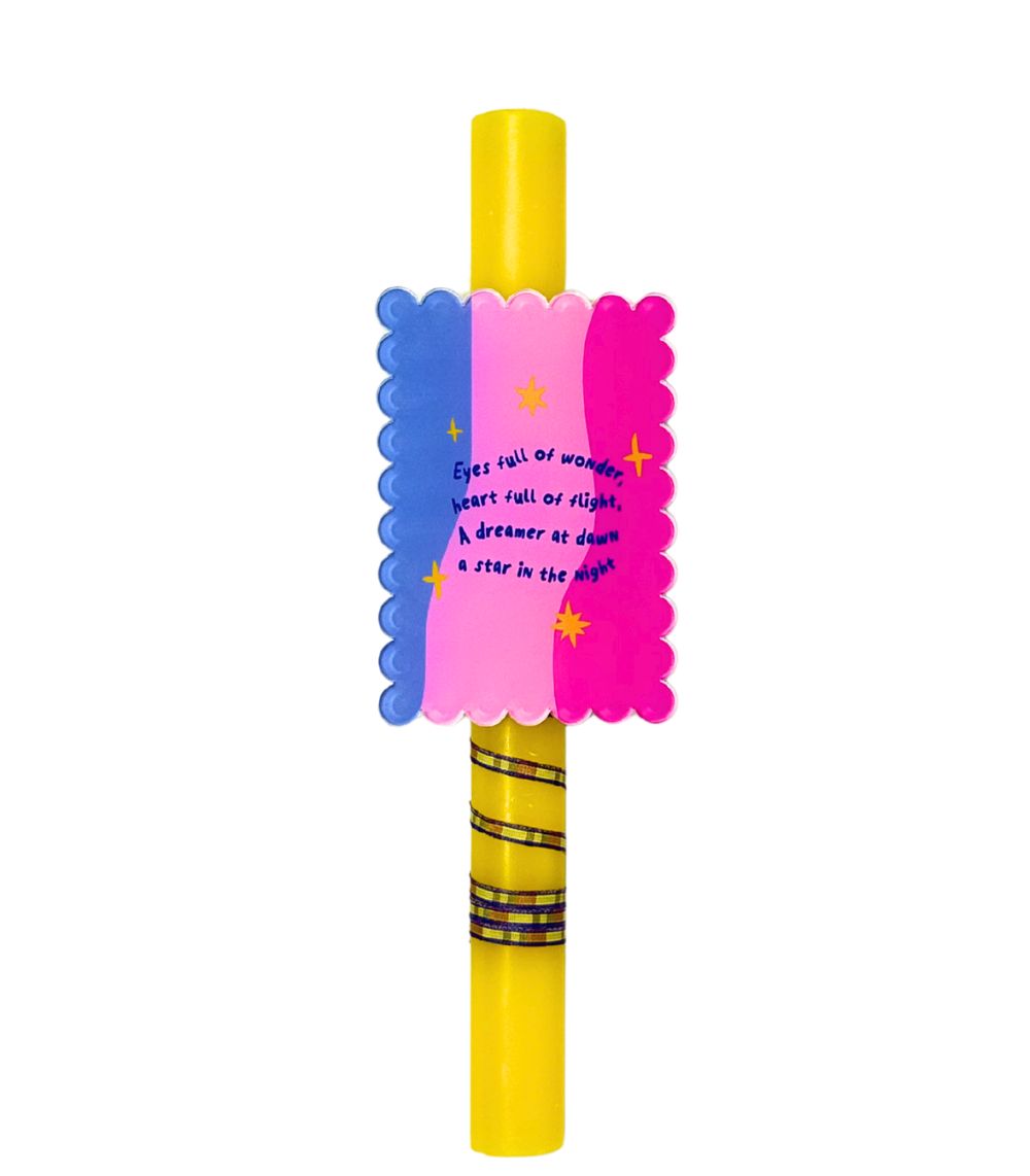 141 Wonder-full Easter Candle - Image 1