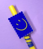 Smiley Ticket Easter Candle - Image 2