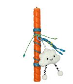 Soft White Cloud Key/Bag Charm Easter Candle