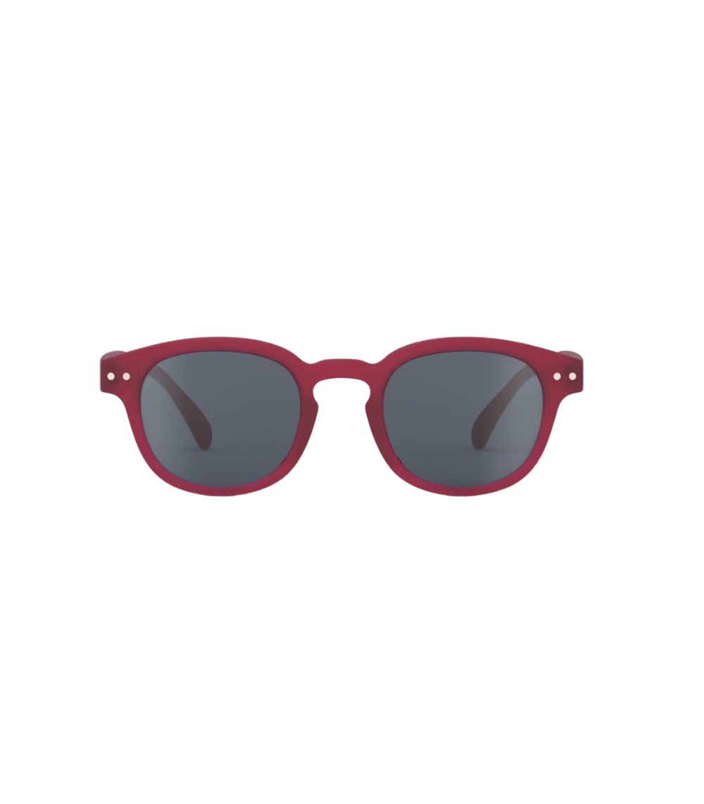 19 Izipizi Sun Kids 5-7y #C - Polarized Cranberry - Grey - Image 1