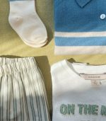 3 Pack Azur Shorts, Soleil/Bleu/Basil Stripe - Image 8