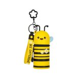 Bee Coin Purse with Key Ring - Mini Kawaii