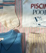 3 Pack Azur Shorts, Soleil/Bleu/Basil Stripe - Image 9