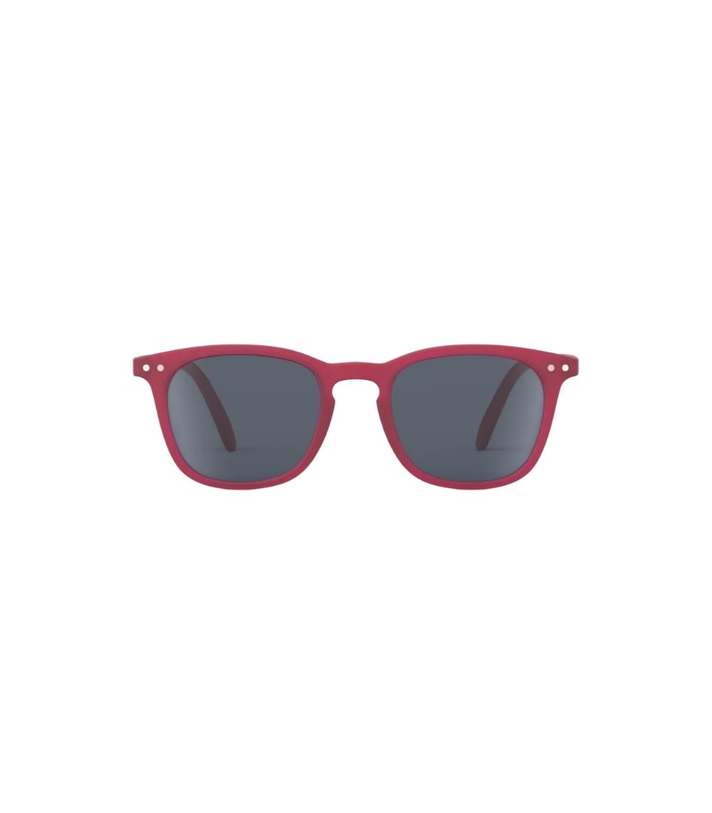 204 Izipizi Sun Kids 3-5y #E - Polarized Cranberry - Grey - Image 1