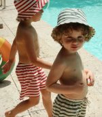 Asnou Swim Shorts, Stripe Verti - Image 4