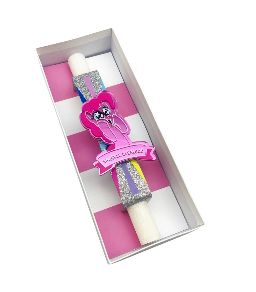 21 Sparkle Overload Easter Candle - Image 1