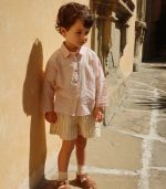 3 Pack Azur Shorts, Soleil/Bleu/Basil Stripe - Image 6