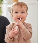 Baby Electric Sonic Toothbrush Dusty Pink - Image 2
