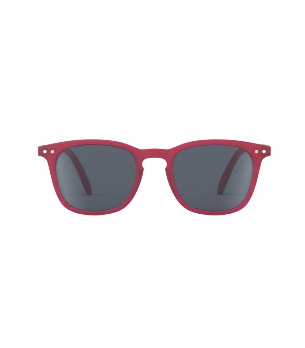 253 Izipizi Sun Kids 5-7y #E - Polarized Cranberry - Grey - Image 1
