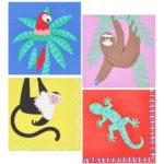 Meri Meri Jungle Jamboree Large Napkins (x 16)