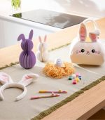 Set Of 2 Foldable Paper Bunnies - Hoppy Easter - Image 5