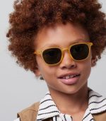 Izipizi Sun Kids 5-7y #E - Polarized Yellow Honey - Green - Image 4