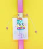 Kiddoz Roll With It Easter Candle - Image 2