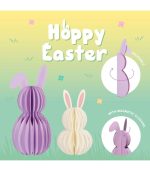 Set Of 2 Foldable Paper Bunnies - Hoppy Easter - Image 6