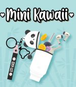 Panda Coin Purse with Key Ring - Mini Kawaii - Image 5