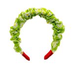 Kiddoz Lime Bloom Scrunchieband