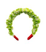 Kiddoz Lime Bloom Scrunchieband