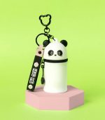 Panda Coin Purse with Key Ring - Mini Kawaii - Image 2