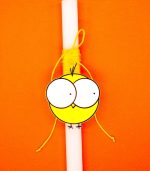Kiddoz Dizzy Chick Easter Candle - Image 2