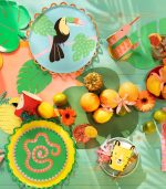 Meri Meri Tropical Leaf Napkins (x 16) - Image 2