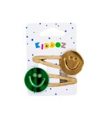 Kiddoz Happy Metallic Hair Clips