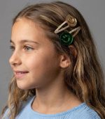Kiddoz Happy Metallic Hair Clips - Image 2