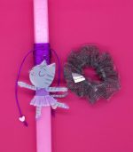 Kiddoz Tutu Kitty Easter Candle - Image 2