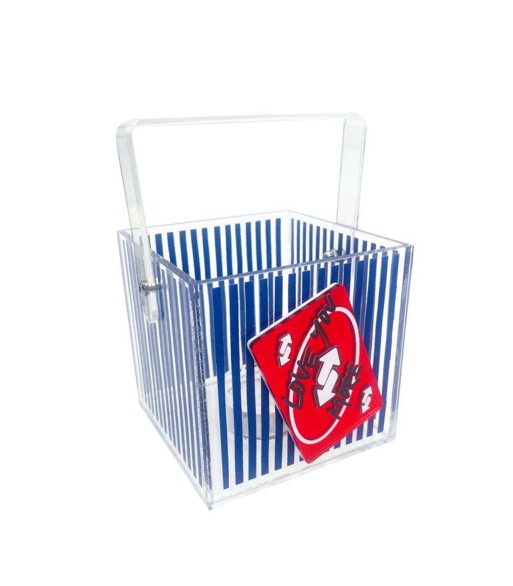 48 Love More Easter Plexiglass Lantern - Image 1