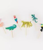 Meri Meri Jungle Jamboree Candles (x 6) - Image 2