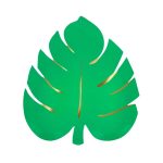 Meri Meri Tropical Leaf Plates (x 8)