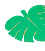 Meri Meri Tropical Leaf Plates (x 8) - Image 3