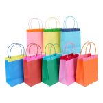 Meri Meri Bright Fringed Party Bags (x 8)