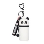 Panda Coin Purse with Key Ring - Mini Kawaii