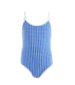 Mikela One-Piece, Blue Carreaux