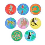Meri Meri Jungle Jamboree Side Plates (x 8)