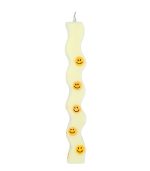 The Smiley Wave Easter Candle - Yellow